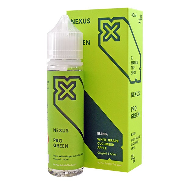 Nexus Pro Green 0mg 50ml Shortfill E-Liquid