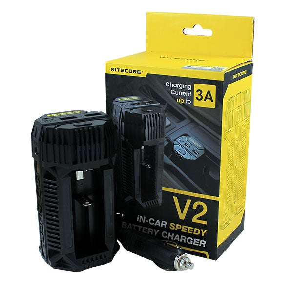 Nitecore V2 In Car Speedy Battery Charger