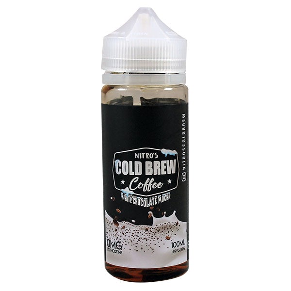 Nitro's Cold Brew Coffee - White Chocolate Mocha 100ml 0mg shortfill e-liquid