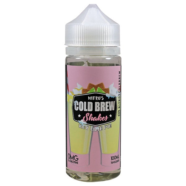 Nitro's Cold Brew Shakes - Keylime Pie 100ml 0mg shortfill e-liquid