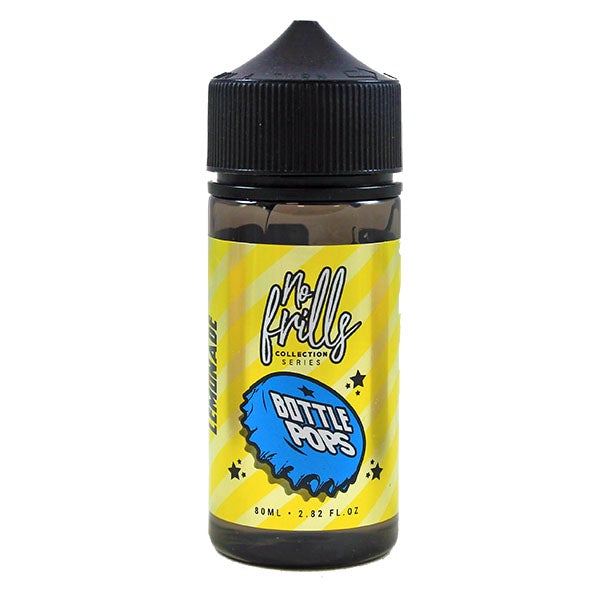No Frills Bottle Pops Lemonade 0mg 80ml Shortfill