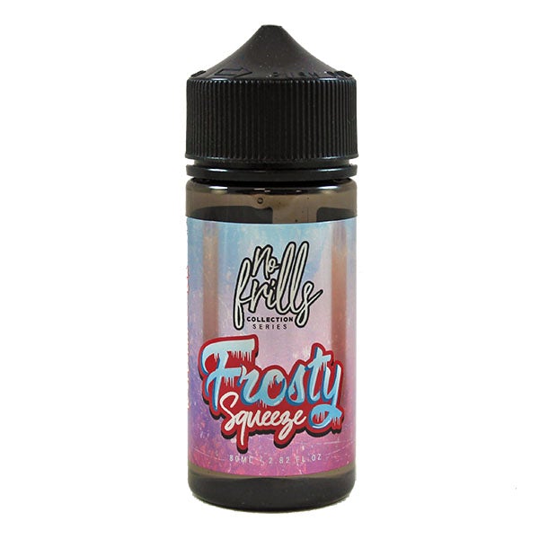No Frills Frosty Squeeze Raspberry Cooler 0mg 80ml Shortfill