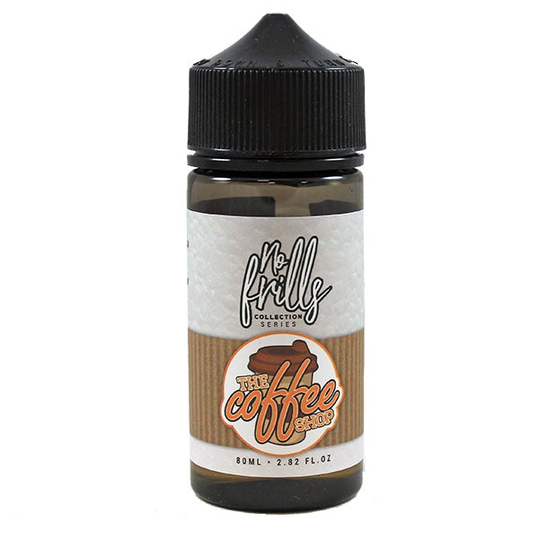 No Frills The Coffee Shop Hazelnut 0mg 80ml Shortfill