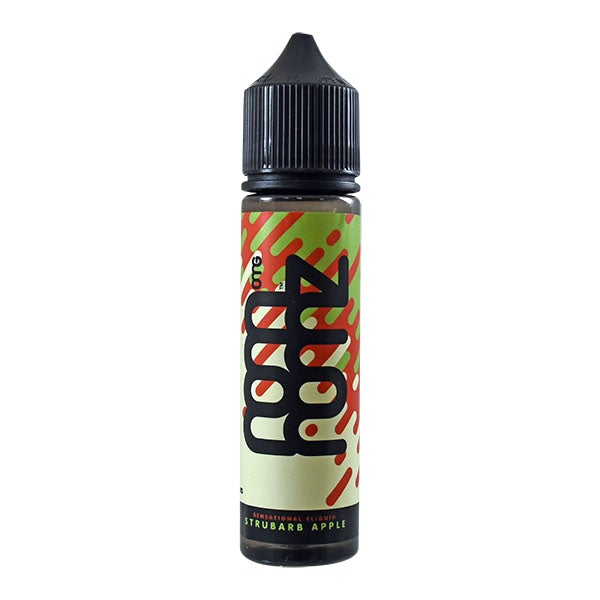 Nom Nomz Strubarb Apple 50ml 0mg Shortfill E-Liquid
