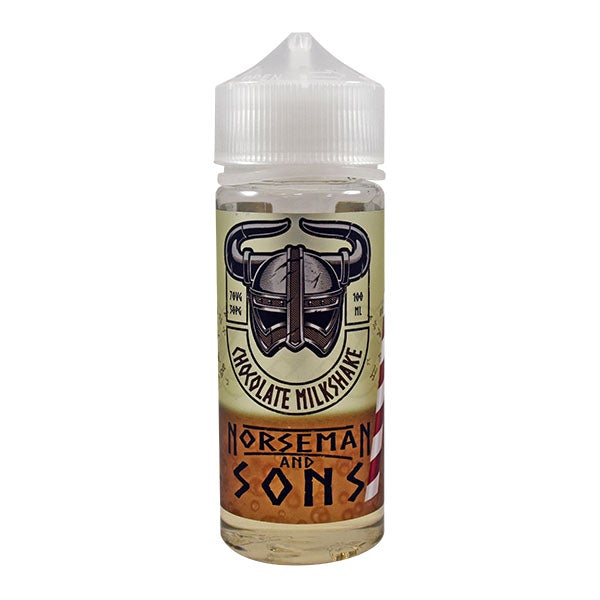 Norseman and Sons - Chocolate Milkshake 0mg 100ml Shortfill