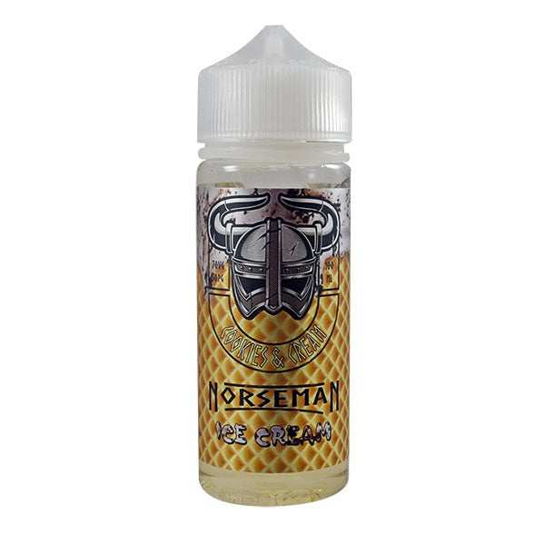 Norseman Ice Cream - Cookie & Cream  0mg 100ml Shortfill