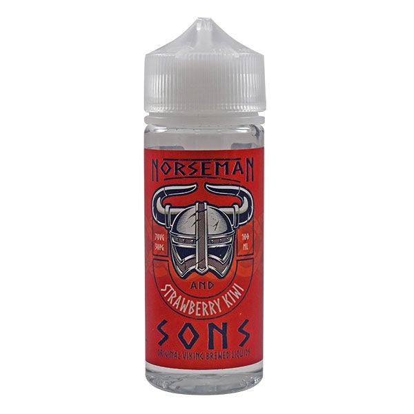 Norseman and Sons Strawberry Kiwi 0mg 100ml Shortfill