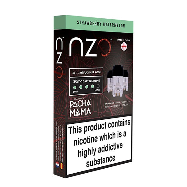 NZO Pod (filled with Pacha Mama) Strawberry Watermelon 20mg 1.7ml 3pcs