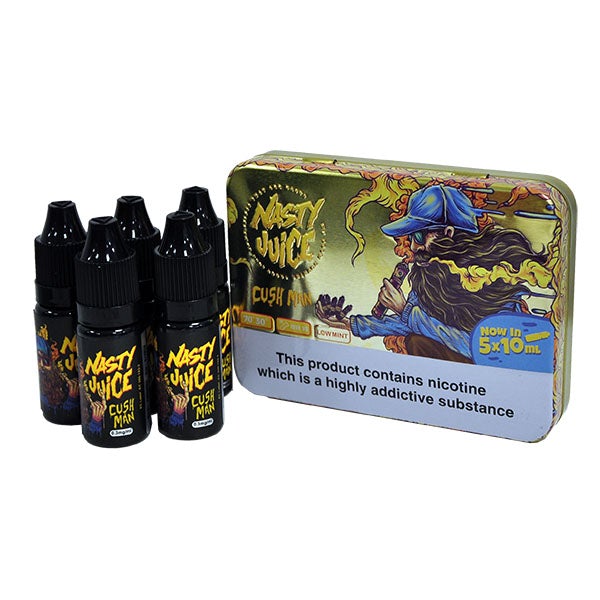 Nasty Juice Cush Man 5x10ml TPD Compliant E liquid