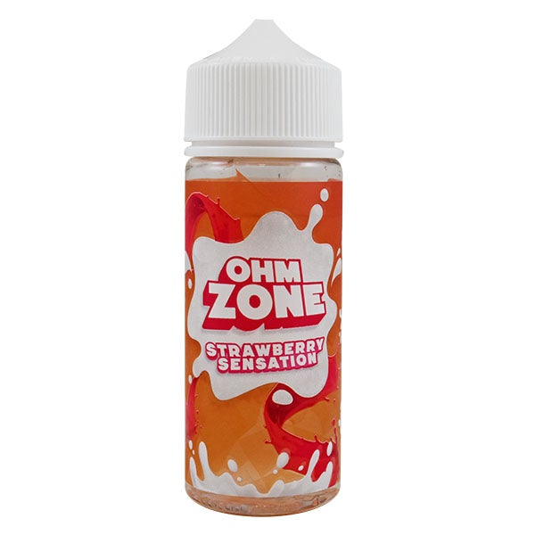 Ohm Zone Strawberry Sensation 0mg 100ml Shortfill