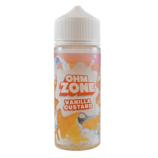 Ohm Zone Vanilla Custard 0mg 100ml Shortfill