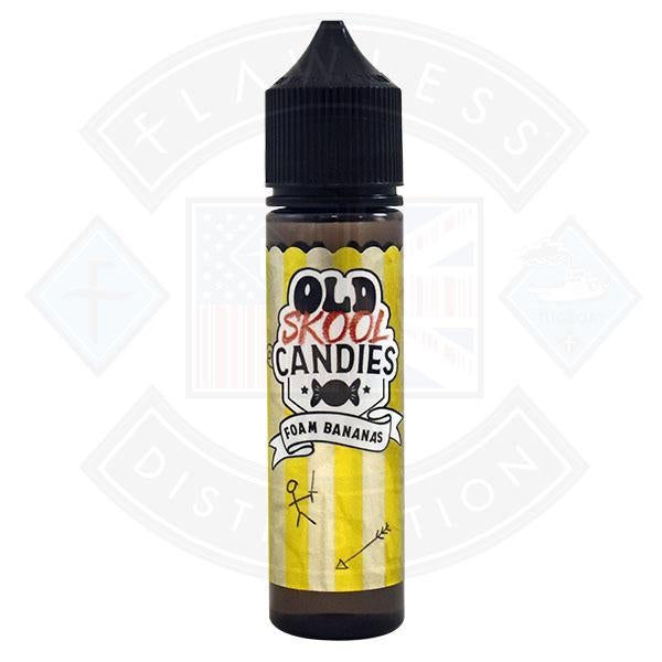 Old Skool Candies - Foam Bananas 0mg 50ml Shortfill E-Liquid