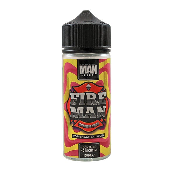 One Hit Wonder Man Series Fire Man 0mg 100ml Shortfill