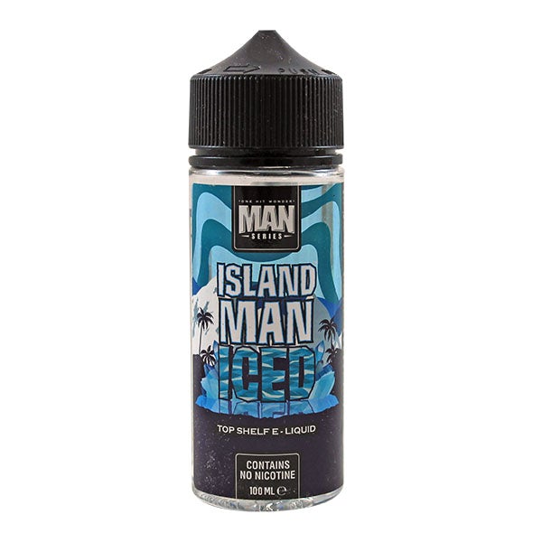One Hit Wonder Man Series Island Man Iced 0mg 100ml Shortfill