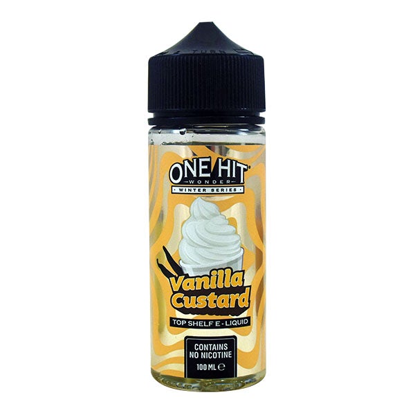 One Hit Wonder Winter Series Vanilla Custard 0mg 100ml Shortfill
