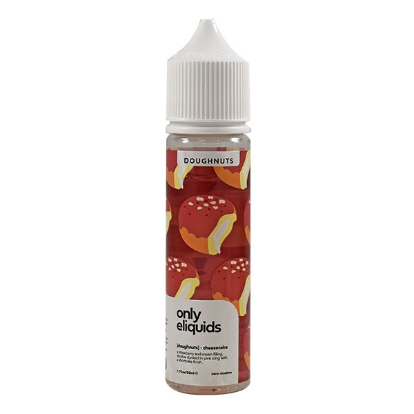 Only E-Liquids Doughnuts - Cheesecake Doughnuts 0mg 50ml Shortfill