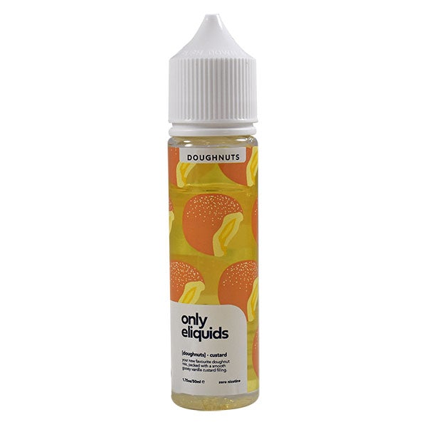 Only E-Liquids Doughnuts - Custard Doughnuts 0mg 50ml Shortfill