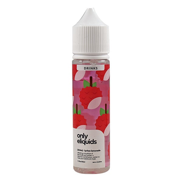 Only E-Liquids Drinks - Lychee Lemonade 0mg 50ml Shortfill