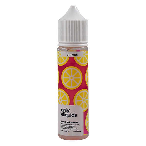 Only E-Liquids Drinks - Pink Lemonade 0mg 50ml Shortfill