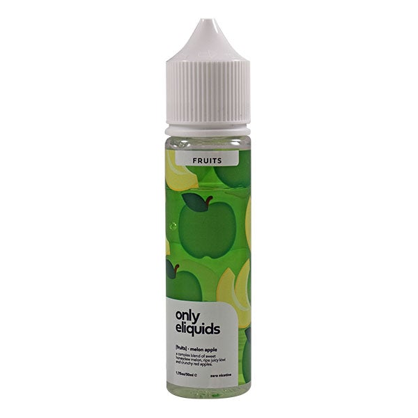Only E-Liquids Fruits - Melon Apple 0mg 50ml Shortfill