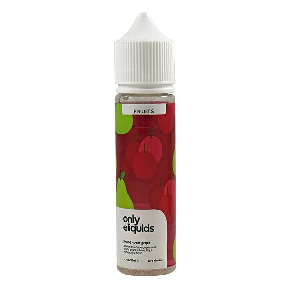 Only E-Liquids Fruits - Pear Grape 0mg 50ml Shortfill