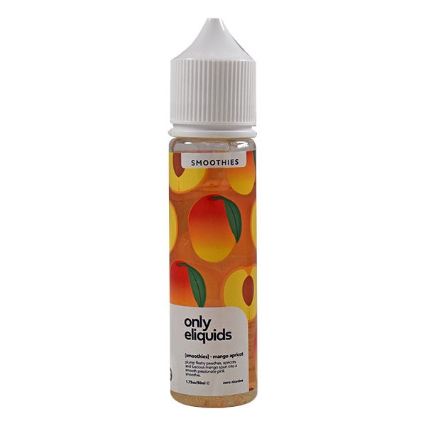 Only E-Liquids Smoothies - Mango Apricot 0mg 50ml Shortfill