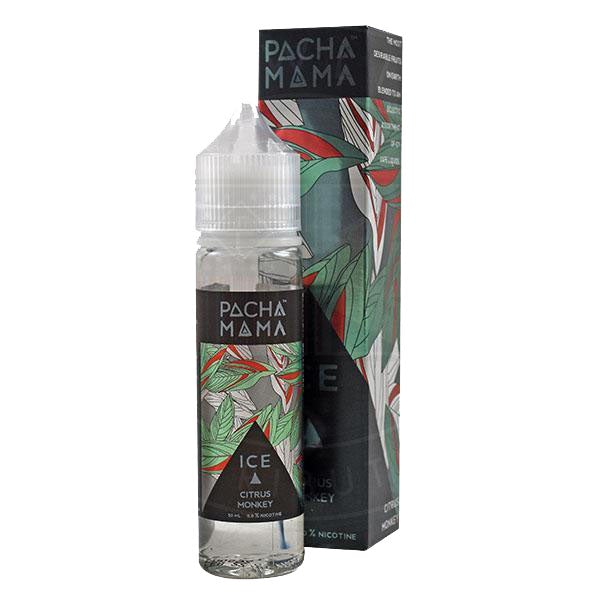 Pacha Mama Ice Citrus Monkey 50ml 0mg shortfill e-liquid