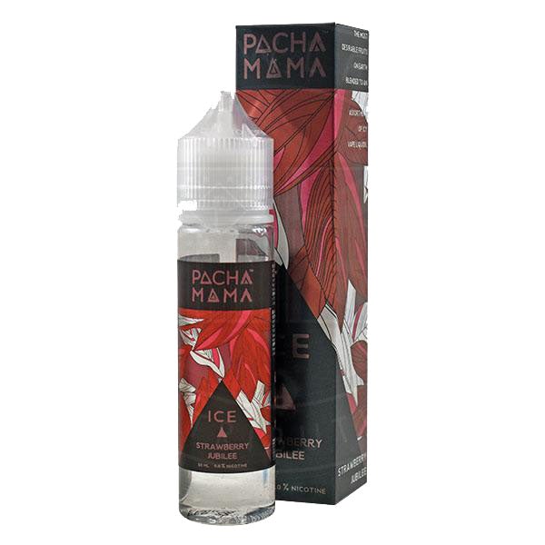 Pacha Mama Ice Strawberry Jubilee 50ml 0mg shortfill e-liquid