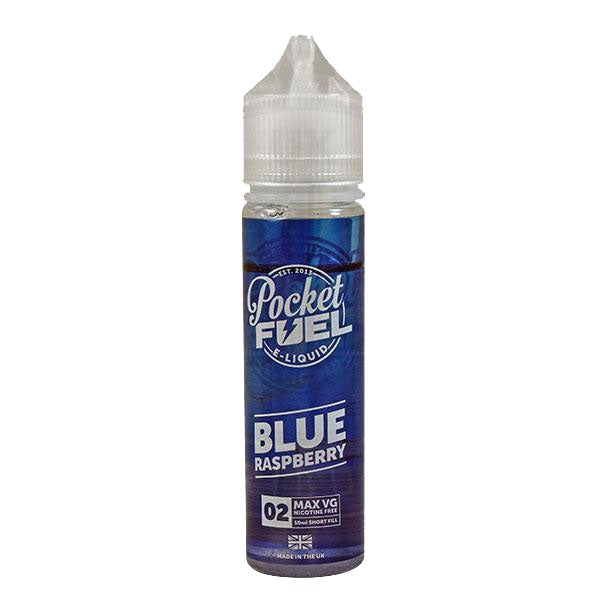 Pocket Fuel Blue Raspberry 02 0mg 50ml Shortfill
