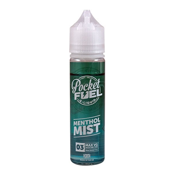 Pocket Fuel Menthol Mist 03 0mg 50ml Shortfill