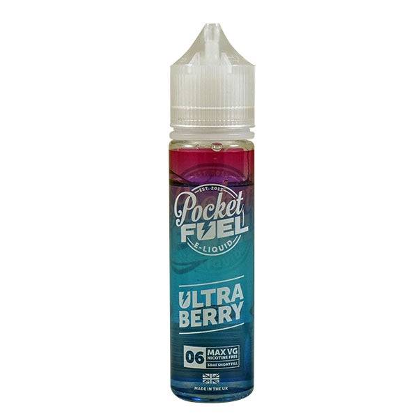 Pocket Fuel Ultra Berry 06 0mg 50ml Shortfill