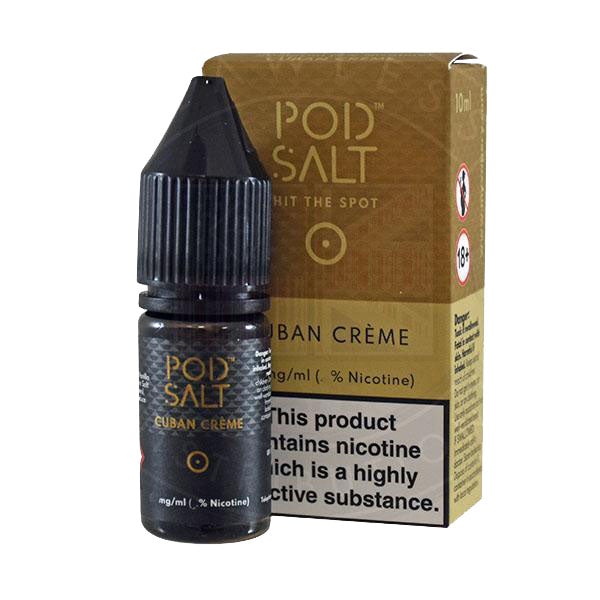 Pod Salt Cuban Creme 10ml E-Liquid