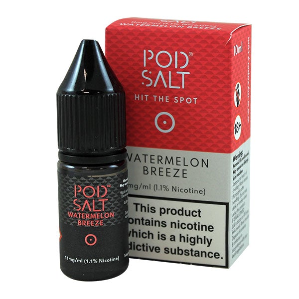 Pod Salt Watermelon Breeze 11mg 10ml E-Liquid