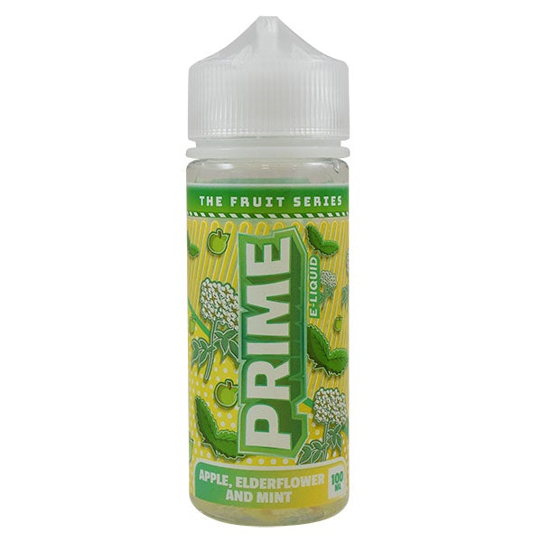 Prime Fruit Series Apple Elderlower & Mint 0mg 100ml Shortfill