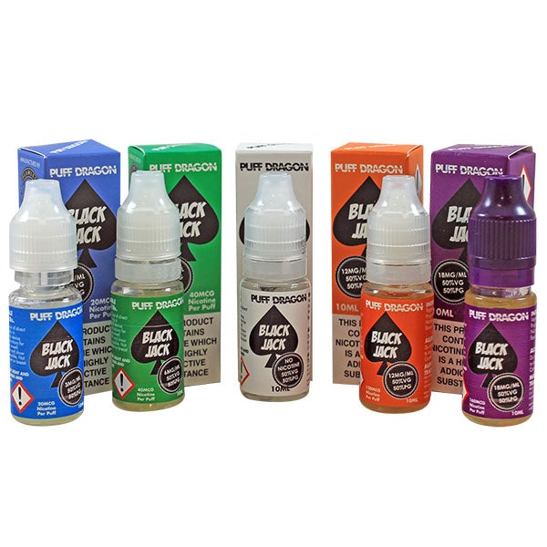 Puff Dragon Blackjack E liquid 10ml
