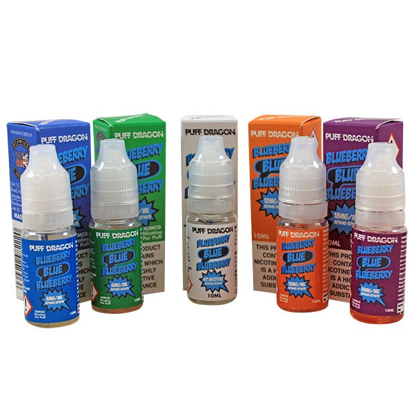 Blueberry Slushy by Puff Dragon TPD Compliant- 10ml