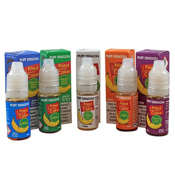 Puff Dragon Fried Banana Cake E liquid 10ml