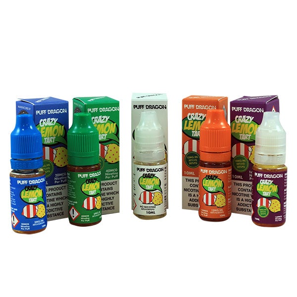 Puff Dragon Crazy Lemon Tart E liquid 10ml