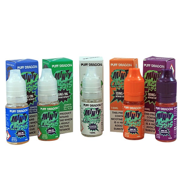Puff Dragon Minty Cassis E liquid 10ml