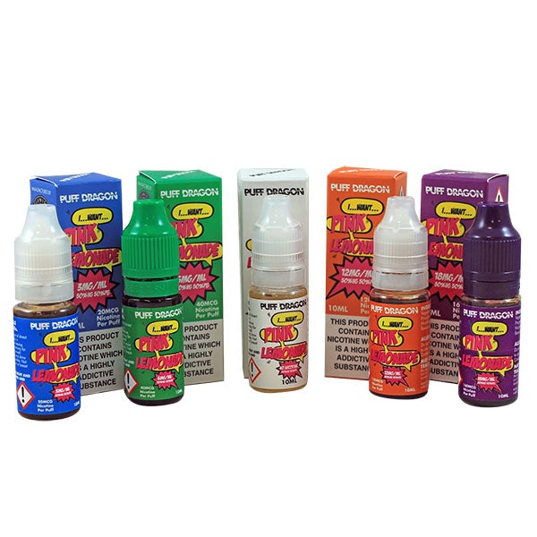 Puff Dragon Pink Lemonade E liquid 10ml