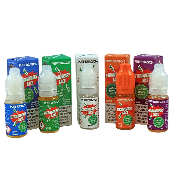 Puff Dragon Strawberry Lace E liquid 10ml