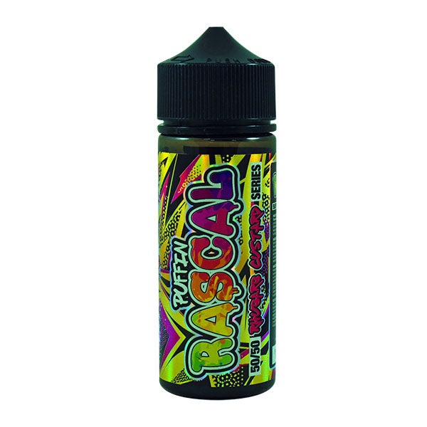 Puffin Rascal 50:50 Series Rhubarb Custard 0mg 100ml Shortfill E-Liquid
