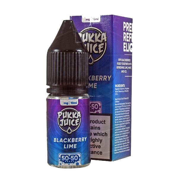 Pukka Juice 50/50 Blackberry Lime 10ml