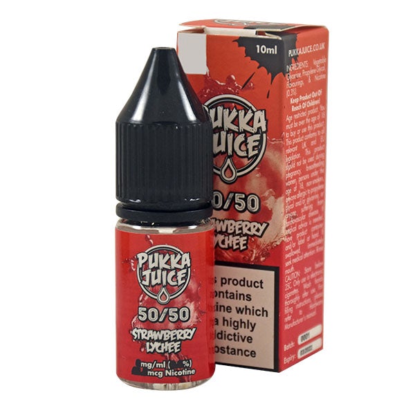 Pukka Juice 50/50 Strawberry Lychee 10ml
