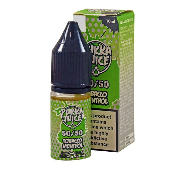 Pukka Juice 50/50 Tobacco Menthol 10ml