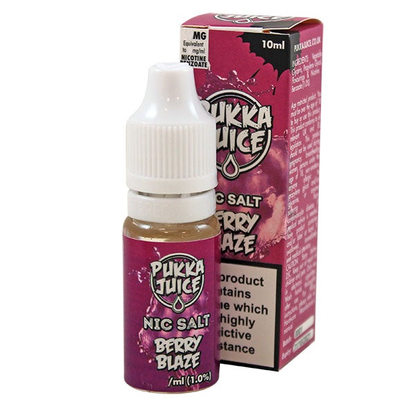 Pukka Juice - Nic Salt Berry Blaze 10ml 10mg E-liquid