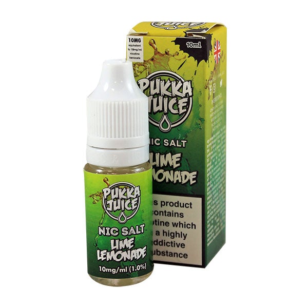 Pukka Juice - Nic Salt Lime Lemonade 10ml 20mg E-liquid