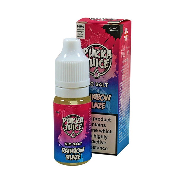 Pukka Juice - Nic Salt Rainbow Blaze 10ml 10mg E-liquid