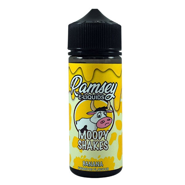 Ramsey Moody Shakes - Banana 0mg 100ml Shortfill