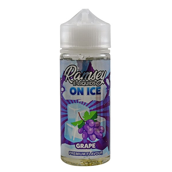 Ramsey E-Liquids on Ice - Grape 0mg 100ml Shortfill